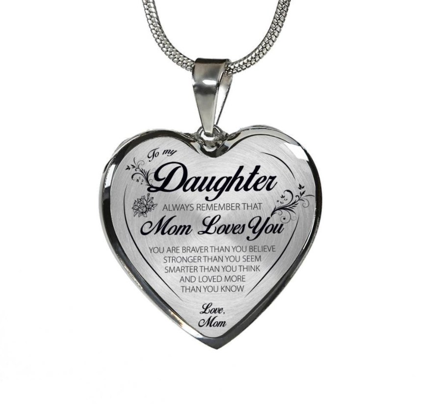 to my daughter necklace from mom